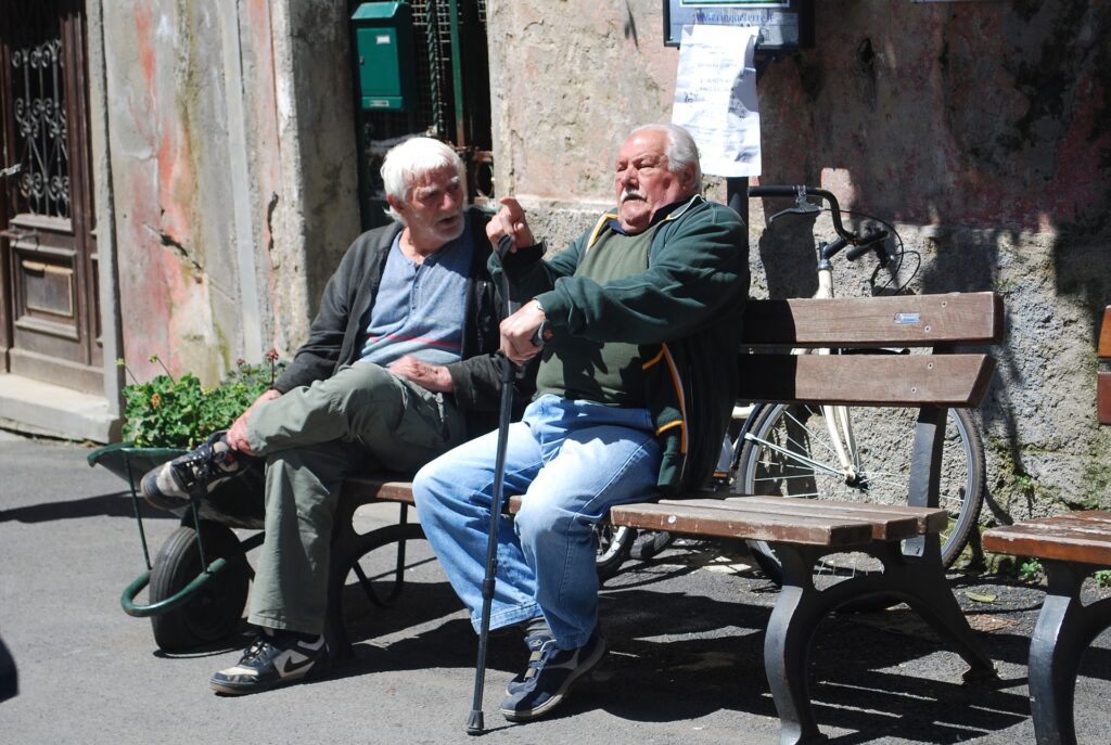 пенсионеры в Италии