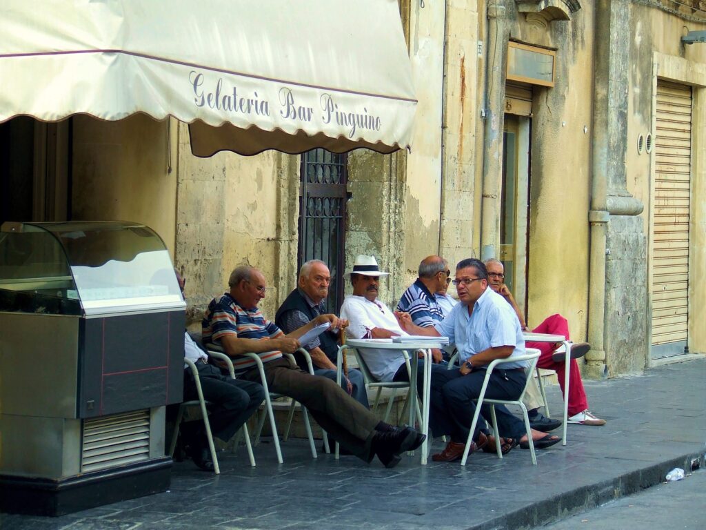 итальянские пенсионеры